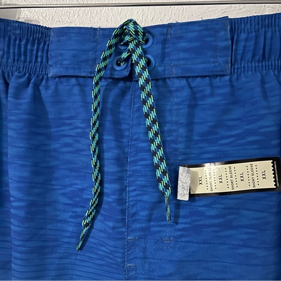 Nike Swim Men's Color Fade Vital Midnight Navy to Green Size: XXL NWOT - Picture 4 of 8